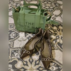 Worthington Ankle Strap Flats